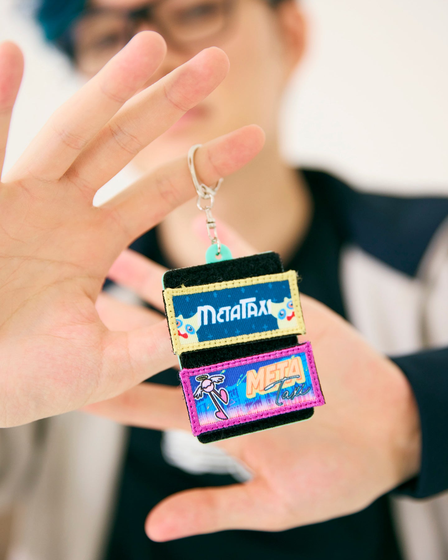 タグ風ラバーキーホルダー