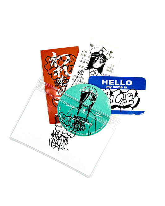 META TAXI MEETS Panasony™ ステッカーセット