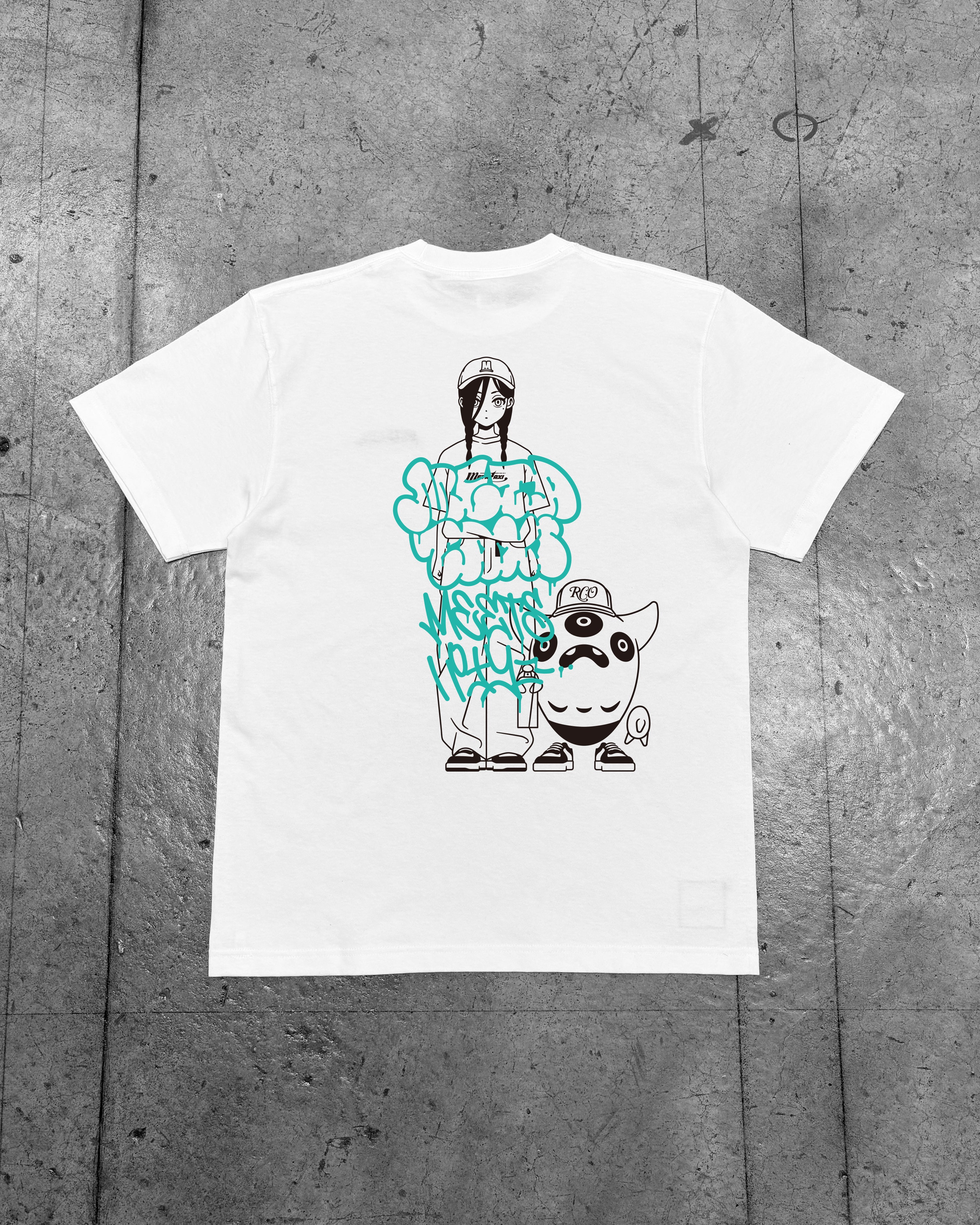 TAXI Panasony コラボ　Tシャツ　XL 受注生産】META TAXI MEETS Panasony™ Tシャツ（WHITE）ECストア