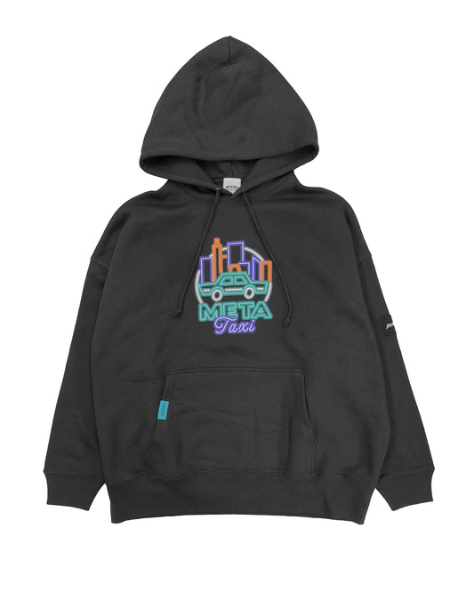 ネオンフーディー ブラック