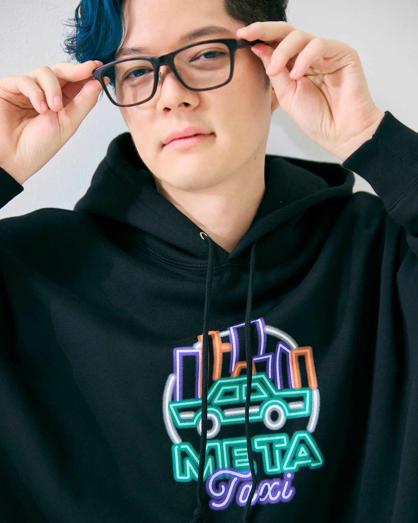 【予約商品】ネオンフーディー ブラック