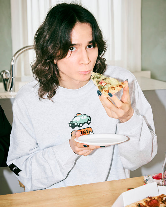 【予約商品】PLAYスウェット　グレー