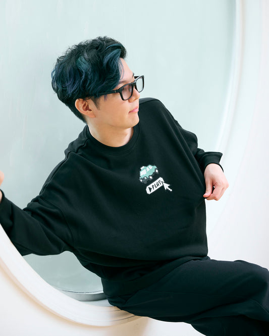 【予約商品】PLAYスウェット　ブラック