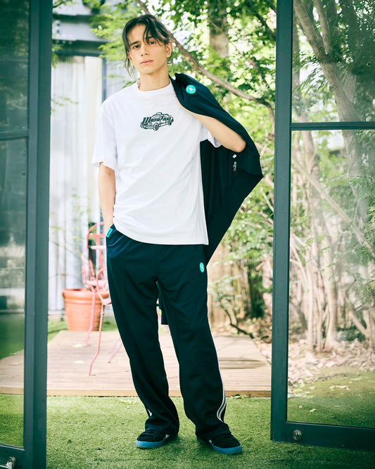 PLAYジャージボトム ネイビー